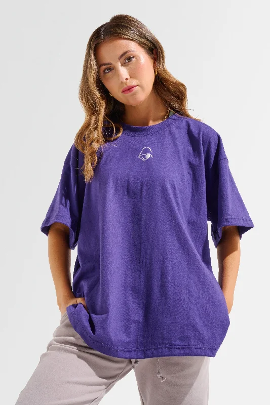 Adapt Oversized Tee - Purple