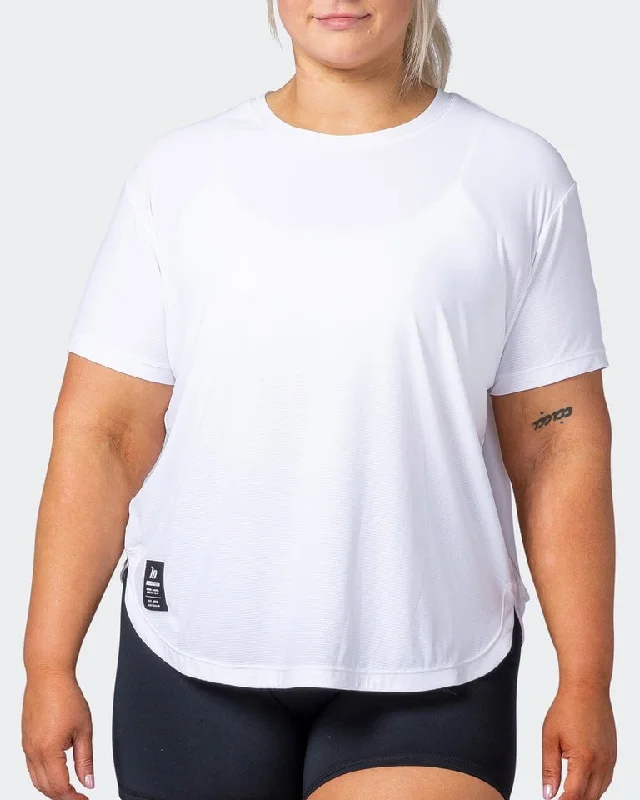 Level Up Training Tee - White