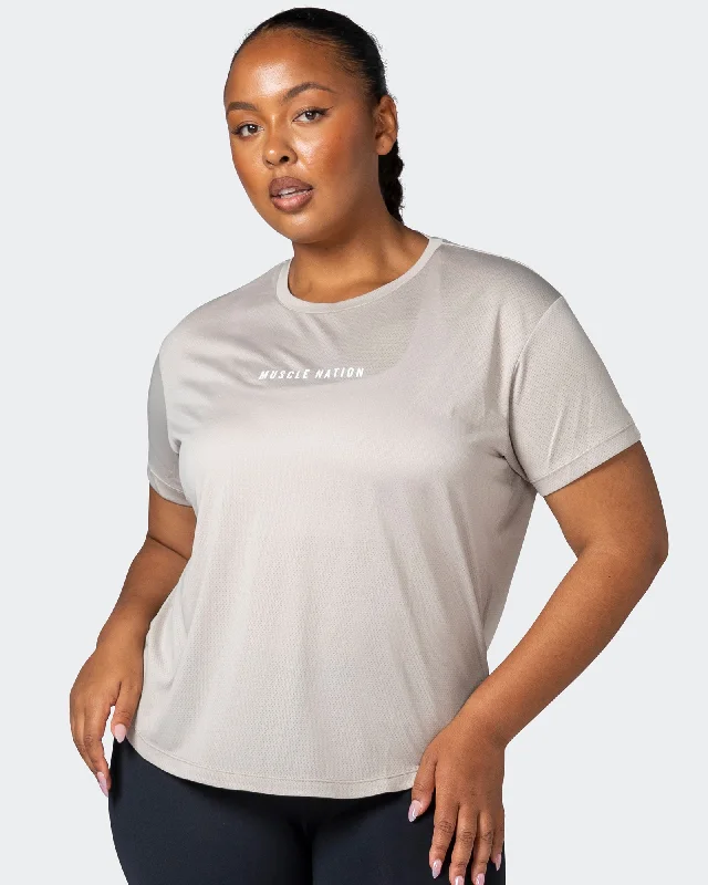 Limitless Training Tee - Bone