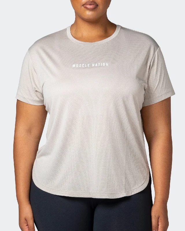 Limitless Training Tee - Bone