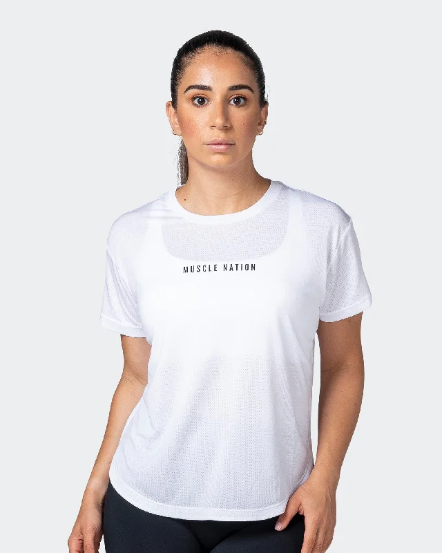 Limitless Training Tee - White