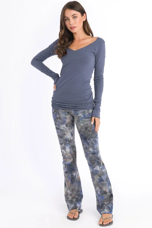 Long Skinny Sexy V Tunic T