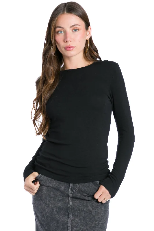 Luxe Long Sleeve Fitted T