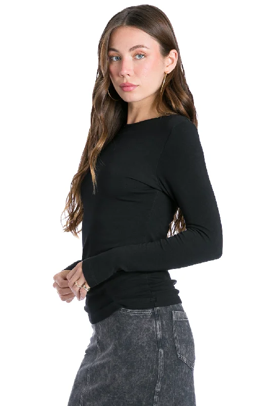 Luxe Long Sleeve Fitted T