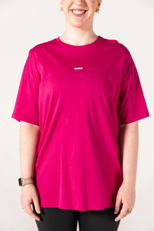 Oversize Tee Magenta