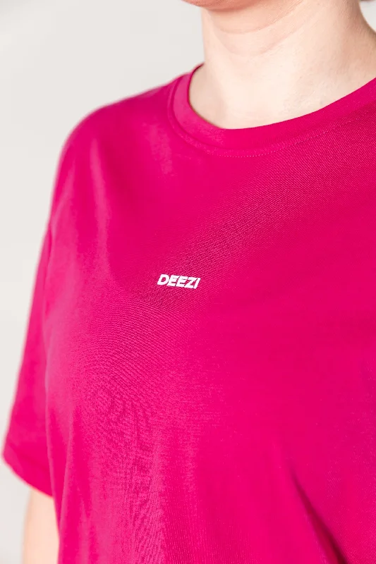 Oversize Tee Magenta