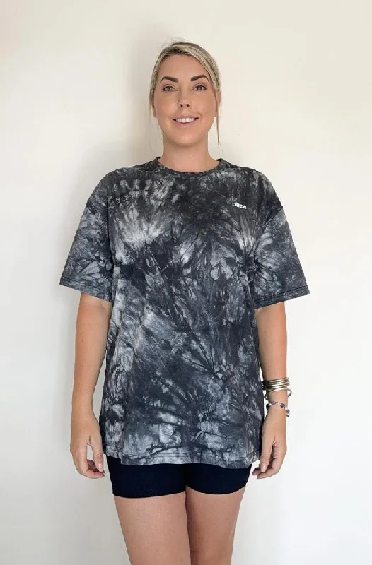 Oversize Tee Tie Dye Grey