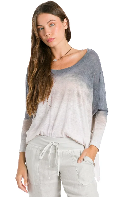 Oversized 3/4 Raglan Sleeve Slub T