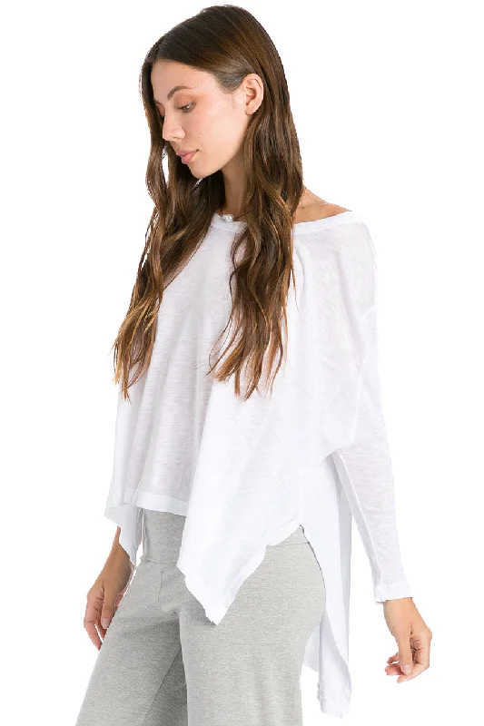 Oversized 3/4 Raglan Sleeve Slub T