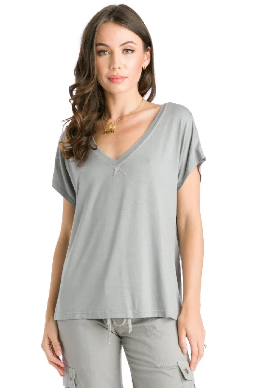 Slouchy V-Neck T