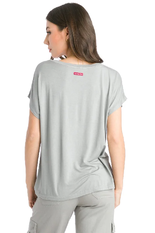 Slouchy V-Neck T