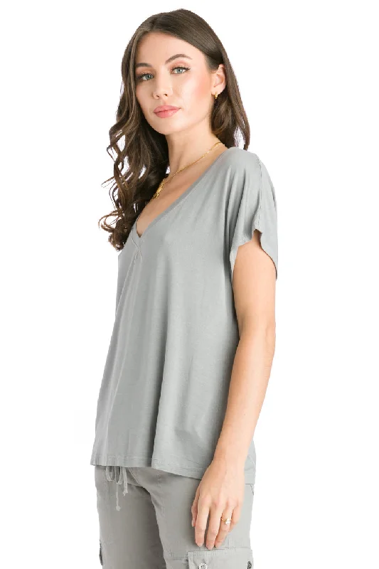 Slouchy V-Neck T