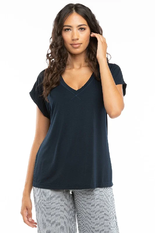 Slouchy V-Neck T