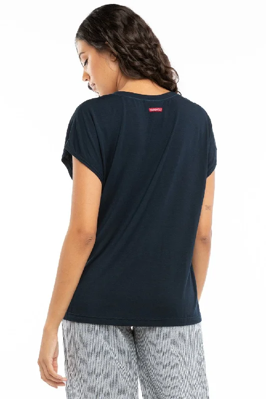 Slouchy V-Neck T