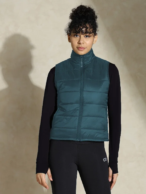 TraqWarm Puffer Vest Sleeveless Airforce