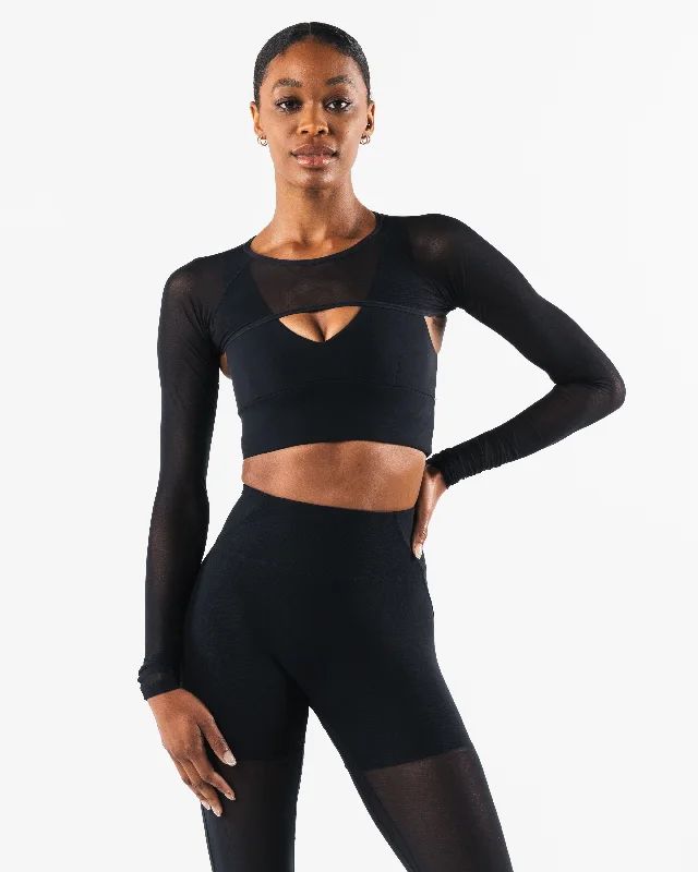 Mesh Astor LS - Black