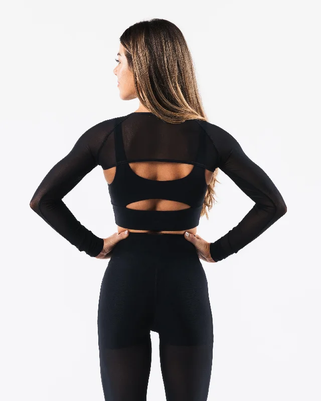 Mesh Astor LS - Black