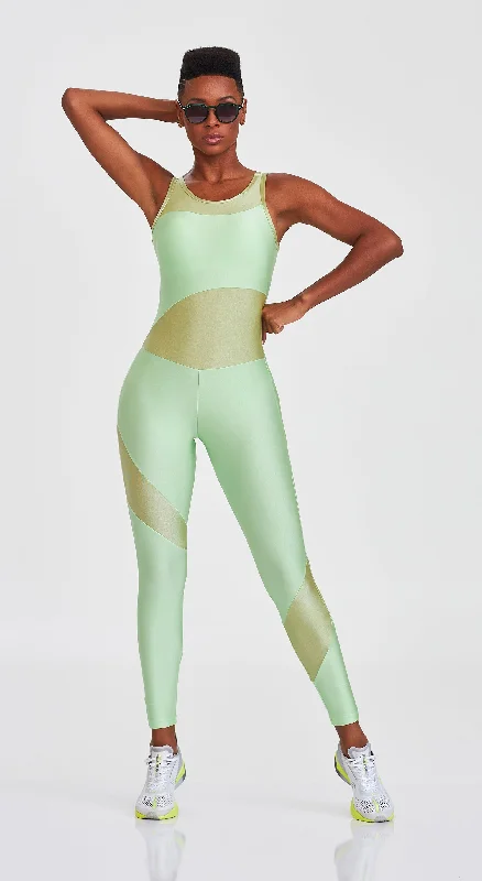 Jumpsuit Atlanta Asymmetric - Green