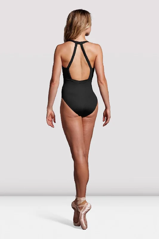 Ladies Mirella Black Label Halterneck Leotard