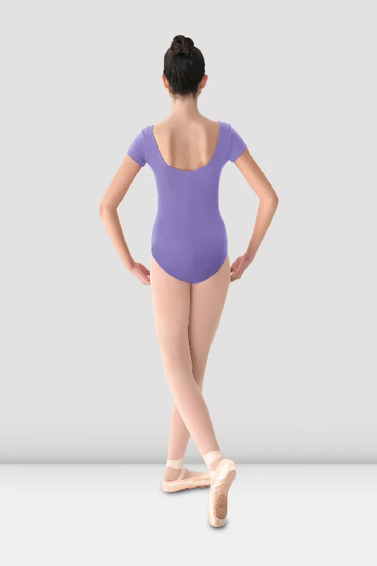 Ladies Mirella Cap Sleeve Princess Seam Leotard