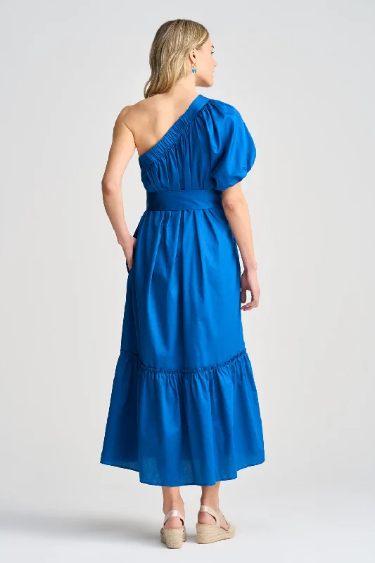 One Shoulder Maxi Dress