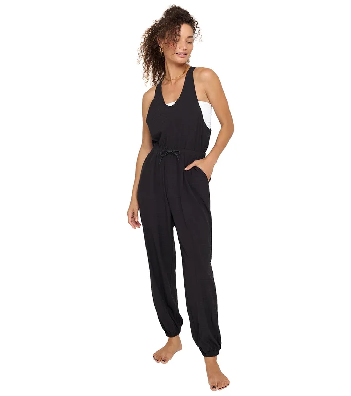 Spiritual Gangster Emmy Woven Jumpsuit