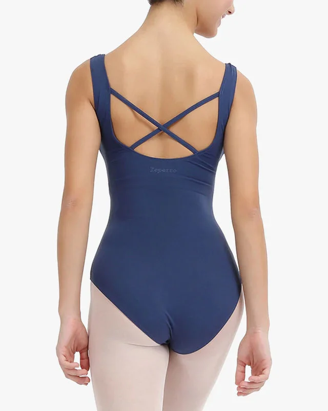 WIDE STRAPS LEOTARD