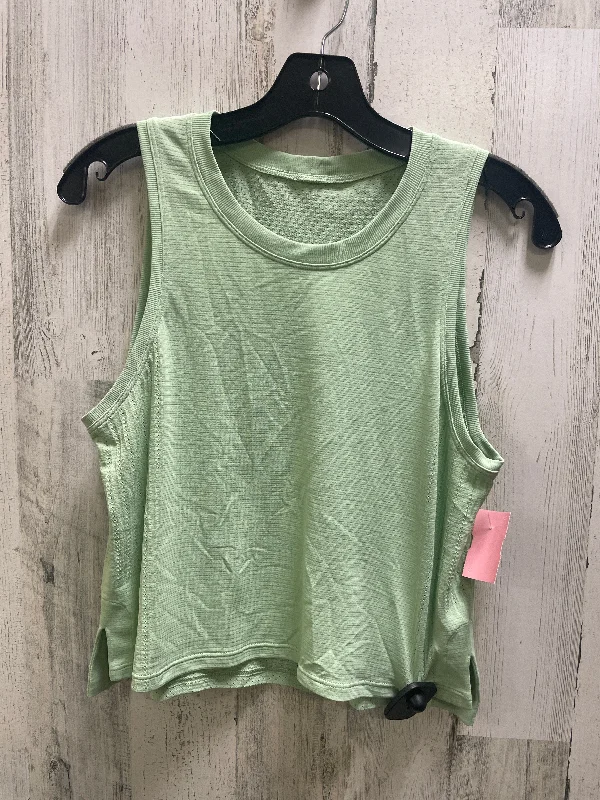 Athletic Tank Top By Clothes Mentor In Green, Size: S