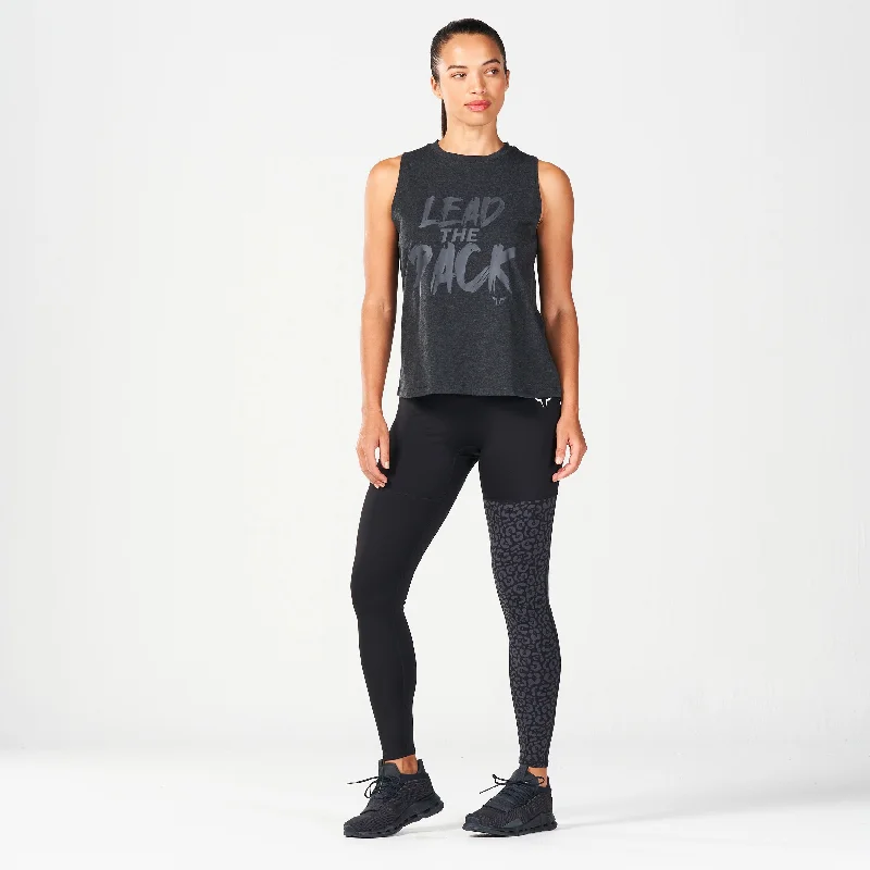 Core Belief Tank Top - Black Marl