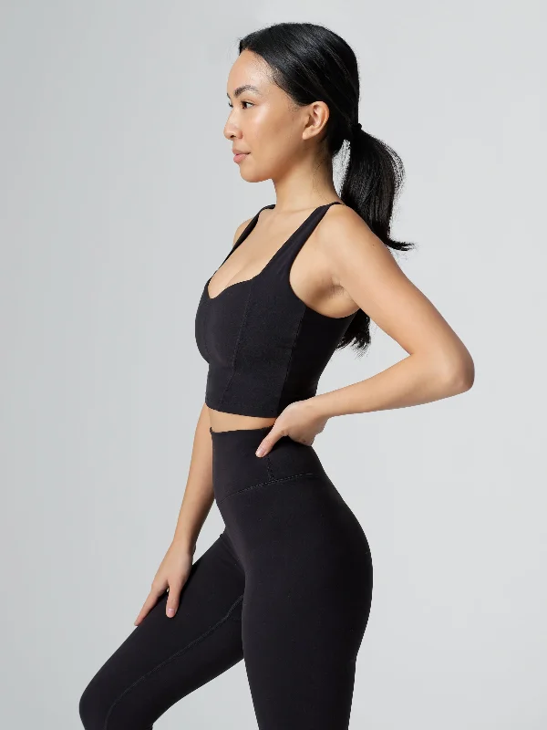 Covet Crop - Onyx Black