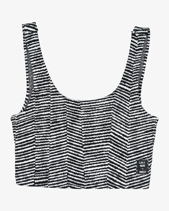 Good Time Tank Top Knit - Black