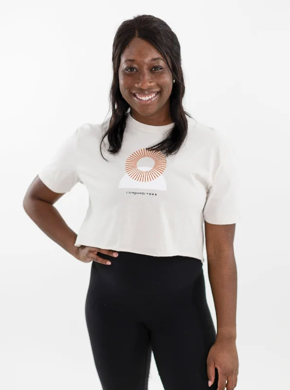 CorePower Yoga Simple Sun Boxy Tee