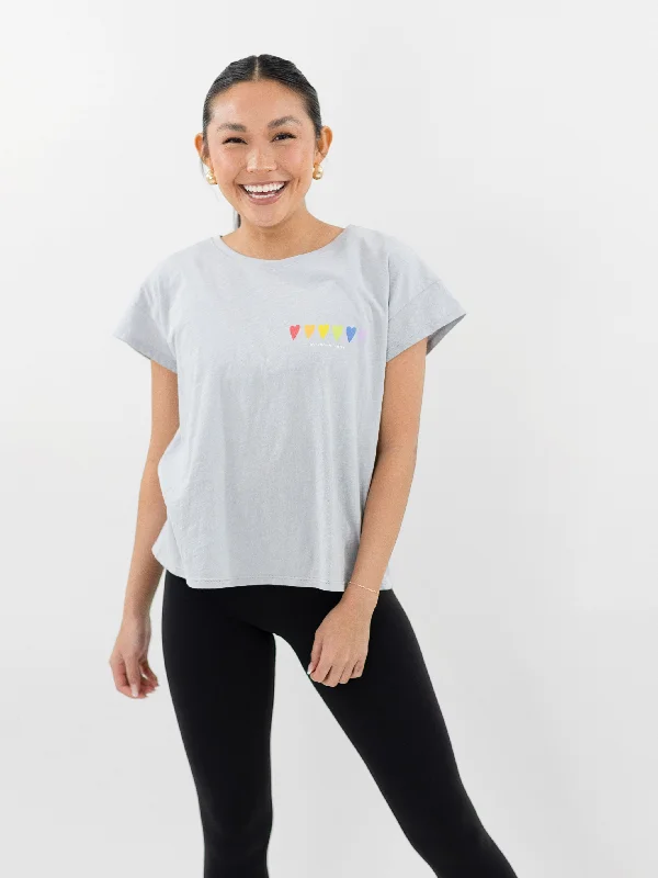 CorePower Yoga Hearts Top