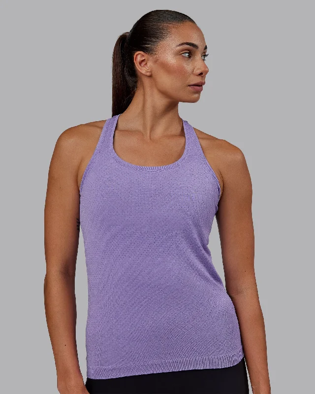 AeroFLX+ Seamless Tank - Dahlia Purple Marl