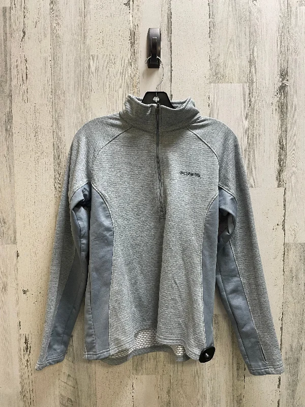 Athletic Jacket By Columbia In Grey, Size: M