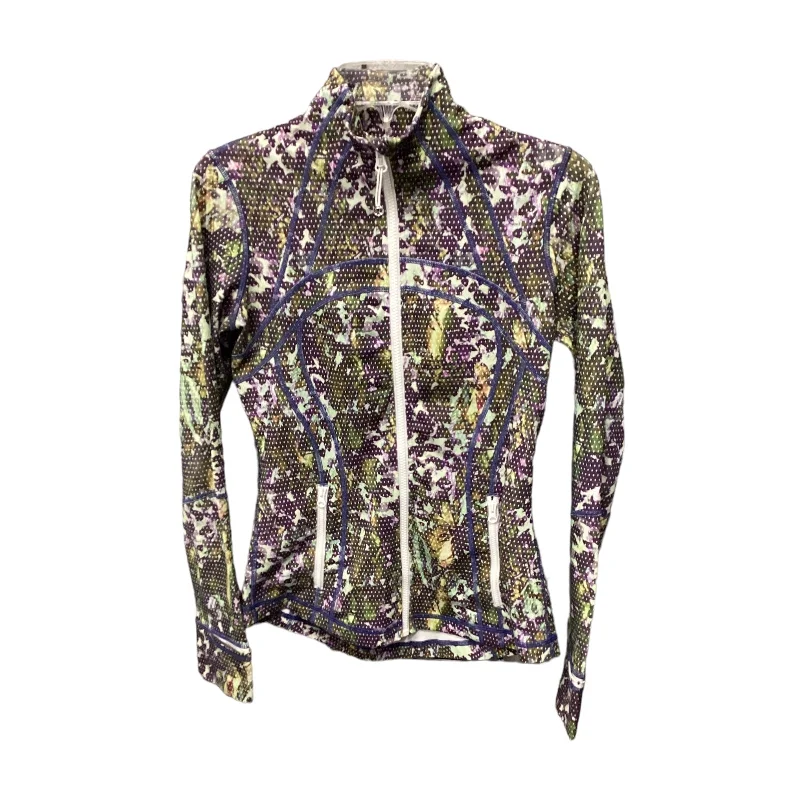 Athletic Jacket By Lululemon In Multi-colored, Size: Xs