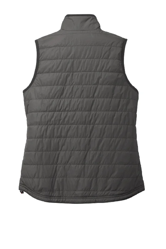 Carhartt Womens Gilliam Wind & Water Resistant Full Zip Vest - Shadow Grey