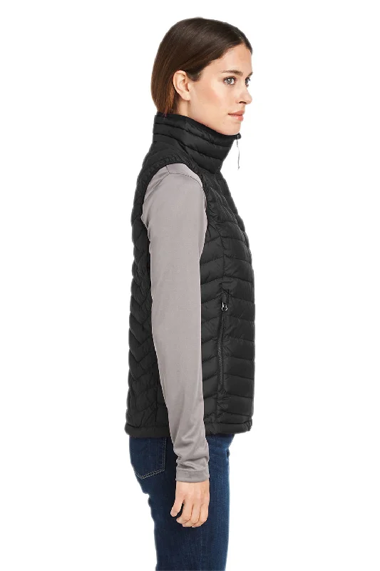 Columbia Womens Powder Lite Water Resistant Full Zip Vest - Black