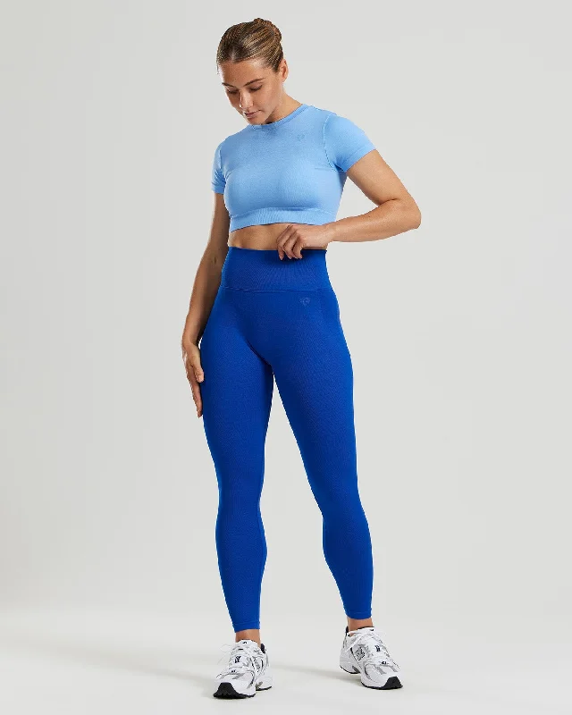 Motion Seamless Leggings | Electric Blue