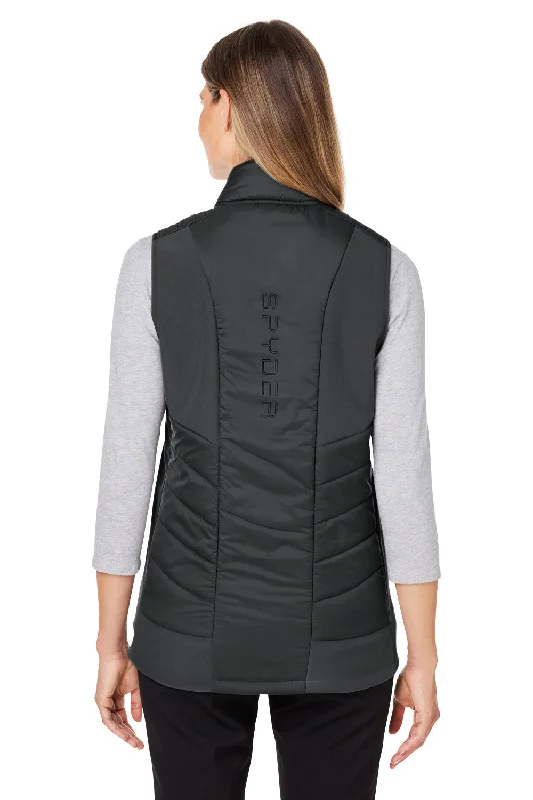 Spyder Womens Challenger Full Zip Vest - Black