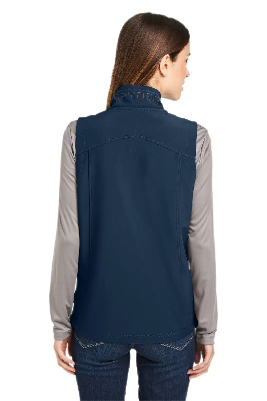 Spyder Womens Touring Full Zip Vest - Frontier Blue