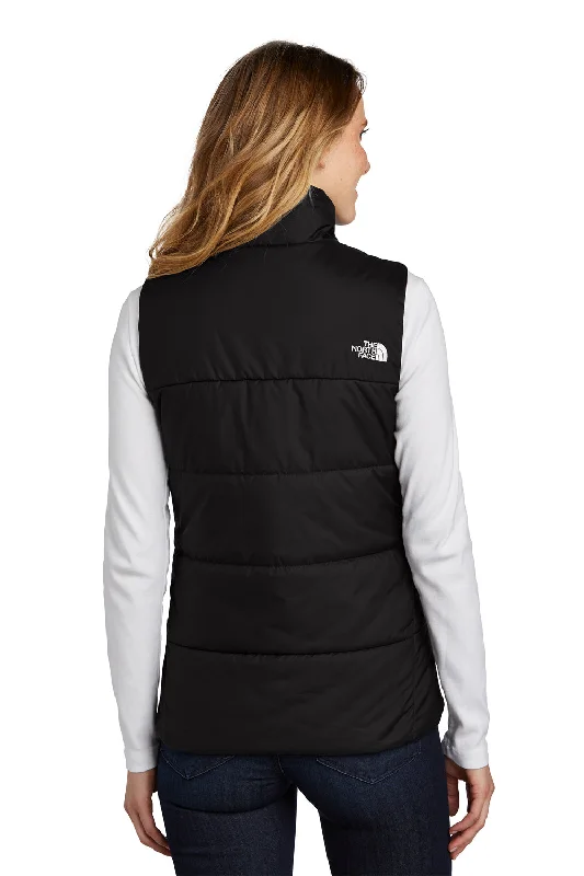 The North Face Womens Water Resistant Everyday Insulated Full Zip Vest - Black