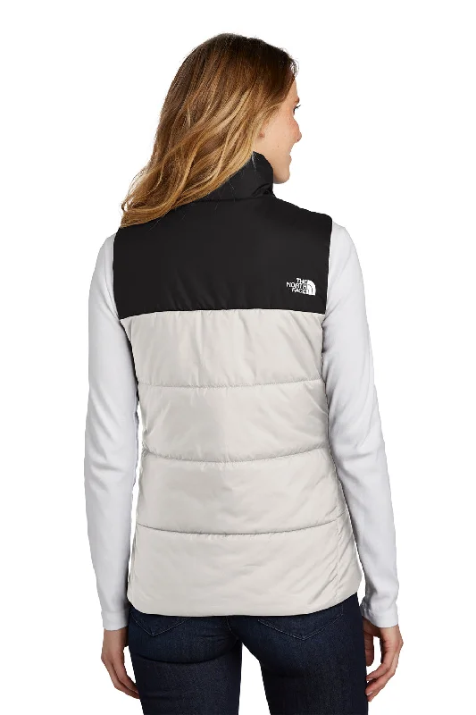 The North Face Womens Water Resistant Everyday Insulated Full Zip Vest - Vintage White