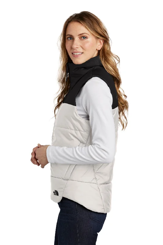 The North Face Womens Water Resistant Everyday Insulated Full Zip Vest - Vintage White