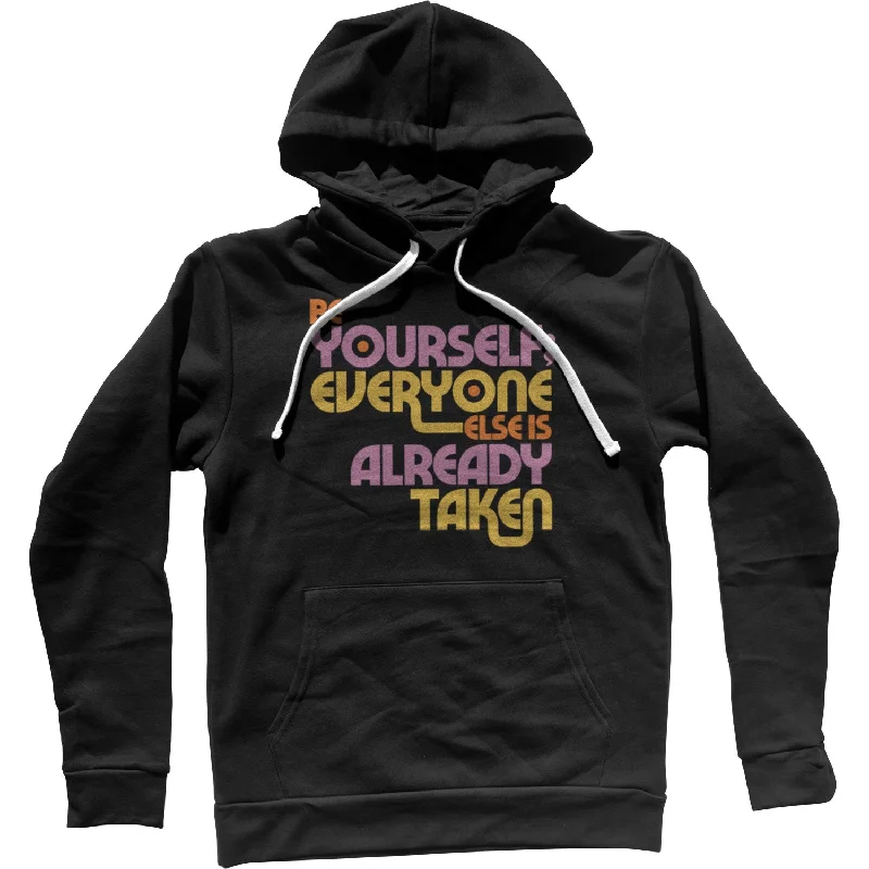 Be Yourself Unisex Hoodie - Oscar Wilde