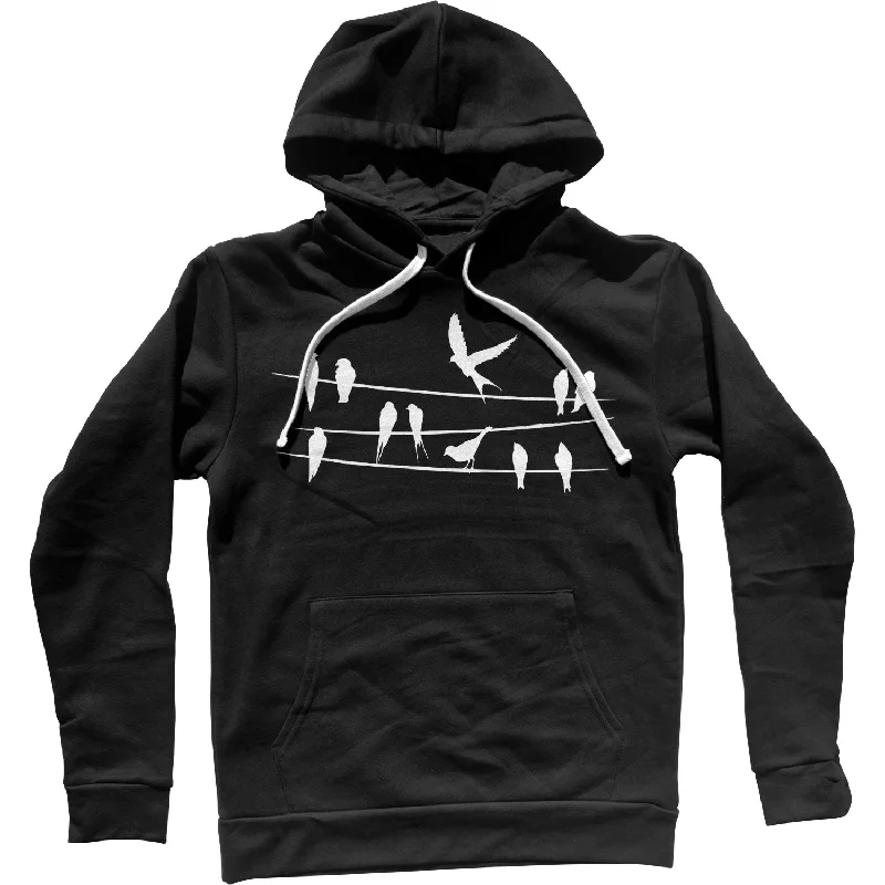 Birds On A Wire Unisex Hoodie