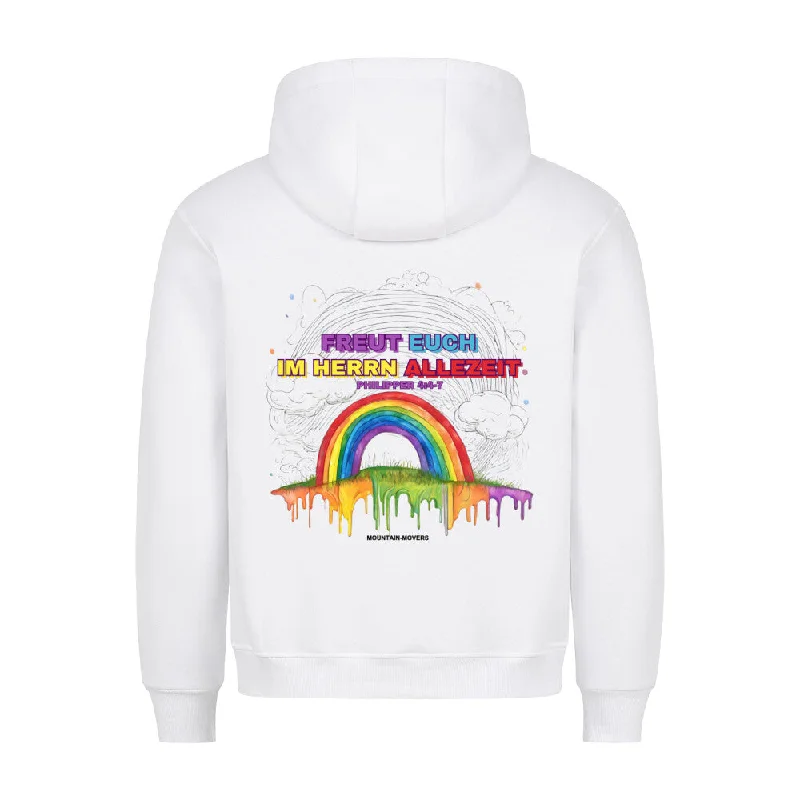 Freut euch im Herrn Hoodie BackPrint