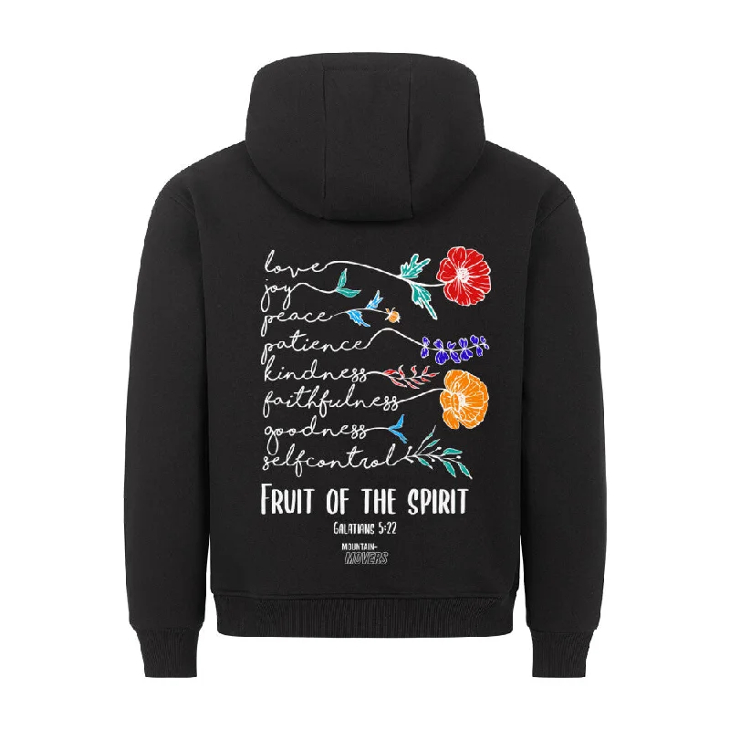 Fruit of the Spirit Flowers Hoodie BackPrint