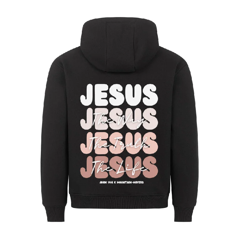 Jesus x John 14:6 Hoodie BackPrint