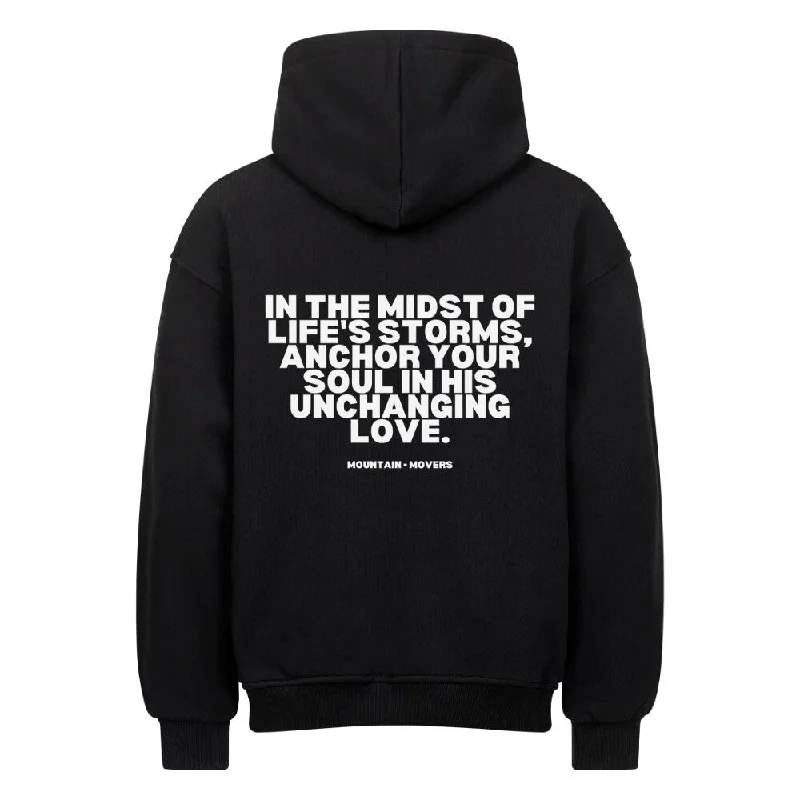 Midst of the Storm Oversized Hoodie BackPrint